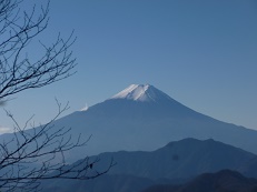写真：大峠から富士山